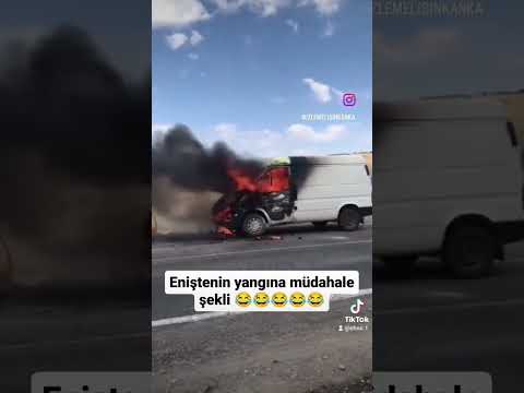 Yangına müdahale şekli çok konuşuldu!!. #keşfetbeniöneçıkar #trending