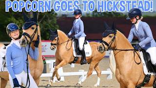 Popcorn's BIGGEST show of his life! Dressage at HICKSTEAD!