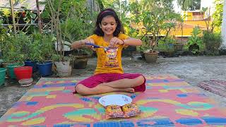 কৃতিকা Choco Ball খাবারের প্যাকেট এর ভিতর থেকে কি কি নতুন Gift পেলো@Kritika Channel