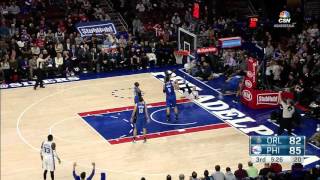 Stauskas Gets The Score And One More | Orlando Magic vs Philadelphia 76ers | (02/23/2016)