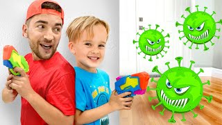Chris derrota a los virus - Historia útil para niños