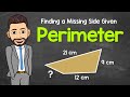 Finding Perimeter and Side Lengths