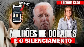 MILHÕES de DÓLARES e o SILENCIAMENTO ! LUCIANO CESA. Compartilhem!