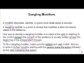 Understanding Dangling Modifiers