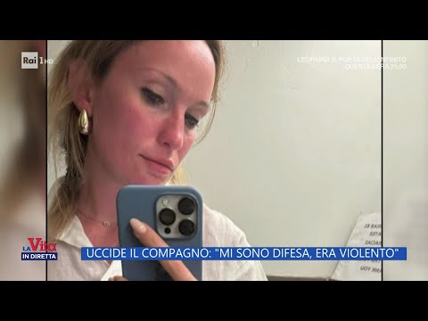 Uccide il compagno: "Lei lo aveva già accoltellato" - La Vita in diretta 08/01/2025