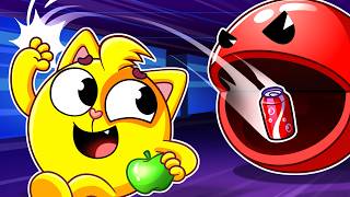 Hungry Colors in Pac-Man World! 🍎🌈 | Kids Songs & Nursery Rhymes | Baby Zoo