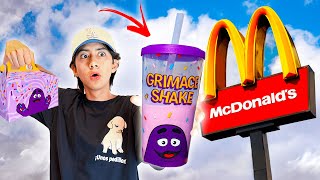 ¡PROBAMOS LA BEBIDA MALDIT4 DE MC DONALDS! *GRIMACE SHAKE*