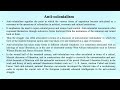 Anti-Colonialism and Nationalism Concepts