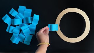 Beautiful and Easy Paper Wall Hanging  / Paper Craft For Home Decoration / Unique Wall Hanging / DIY