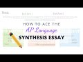 Synthesis Essay Writing Strategies