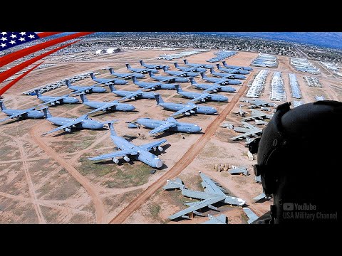 5,000 Retired Warbirds: The World’s Largest Airplane Boneyard