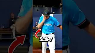 MLB Pitcher Slaps Himself To Lock In
