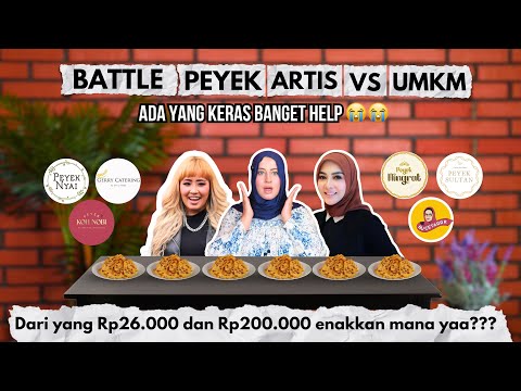 TASYI BATTLE PEYEK ARTIS VS PEYEK UMKM, DARI YANG 26.000 SAMPAI 200.00 ENAKAN MANA YAAA??