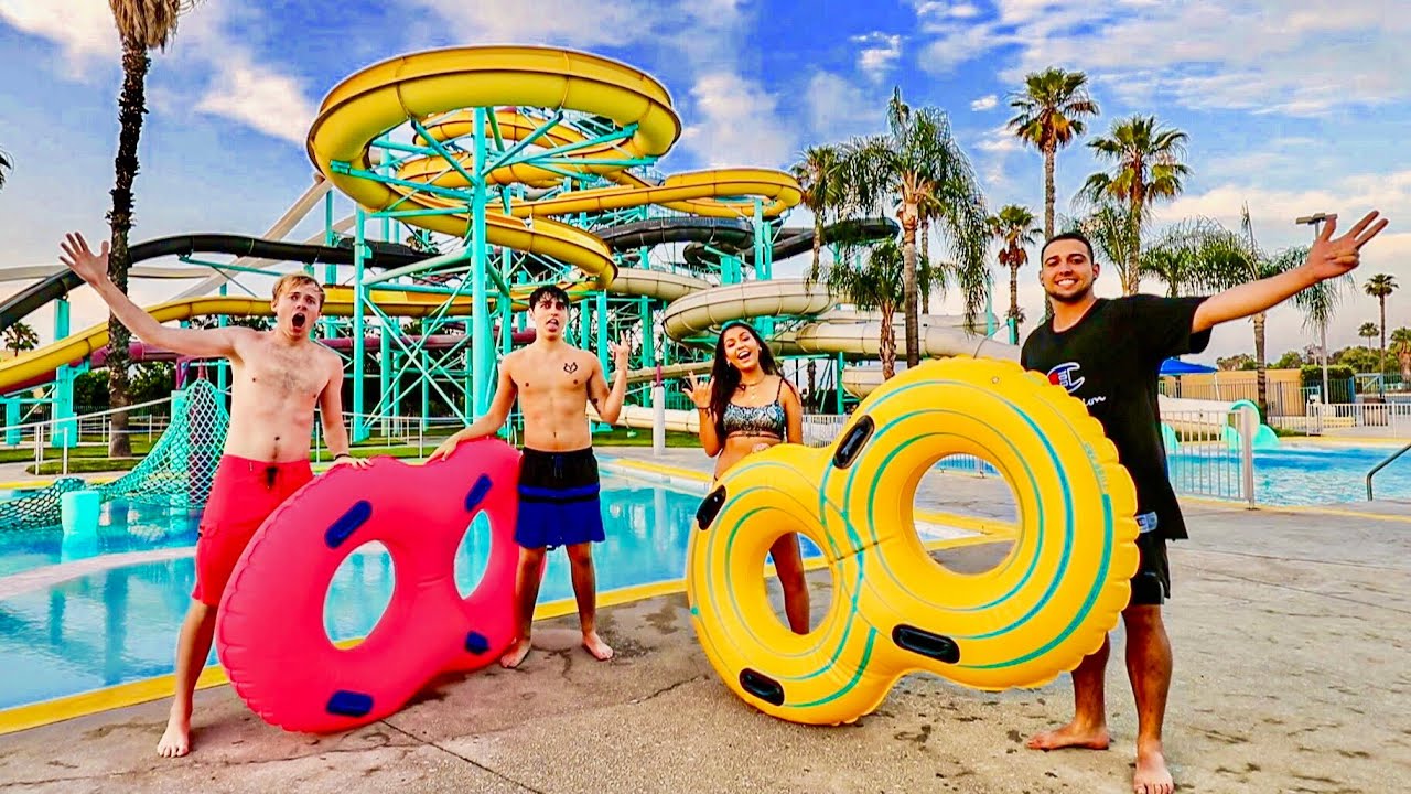 Overnight at water park (Security Catches Us)