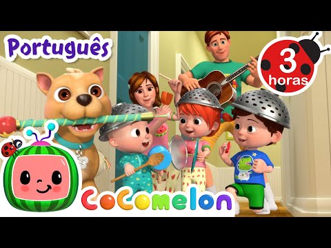 Frère Jacques 🎵 |  COCOMELON BRASIL! | Desenhos Animados e Músicas Infantis em Português