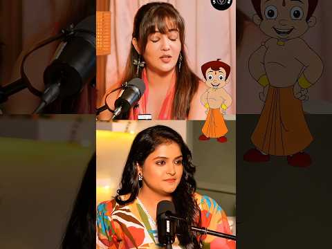 Chhota bheem voice by Gulki joshi 😍 | @The_MotorMouth #shorts #voiceactor #medamsir