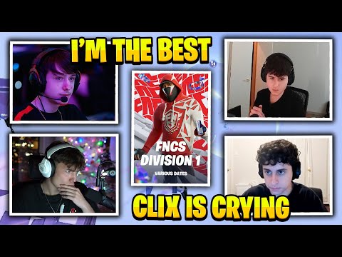 PeterBot VS Clix VS Boltz VS Bugha in Final Circle FNCS Division