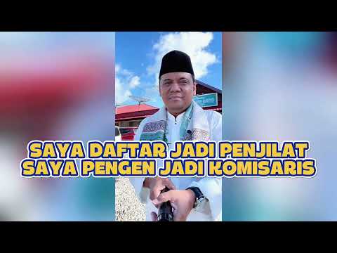 GUS NUR LAMAR JADI PENJILAT | GUS NUR PENGEN JADI KOMISARIS