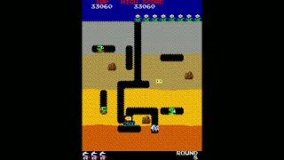 Arcade Longplay - Dig Dug (Namco)
