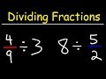 Dividing Fractions and Mixed Numbers