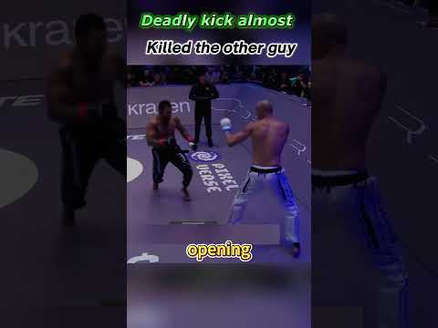 His career was over right then and there because of that one hit #boxing #ufc#knockout