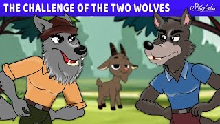 The Challenge of The Two Wolves 🐺🍎🐐 | Tales in Telugu | పిల్లలకు కొత్త కథలు
