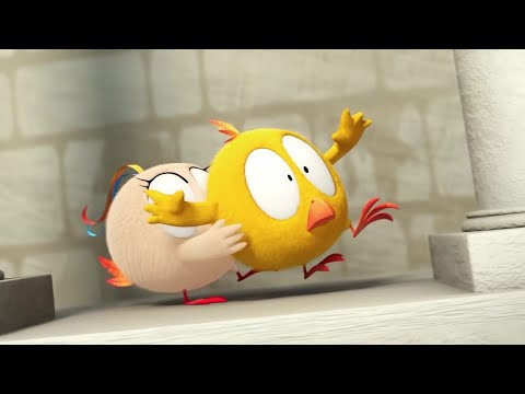 Chicky na Torre Inclinada! | Onde está Chicky? | Coleção desenhos animados Infantil | Episódios HD