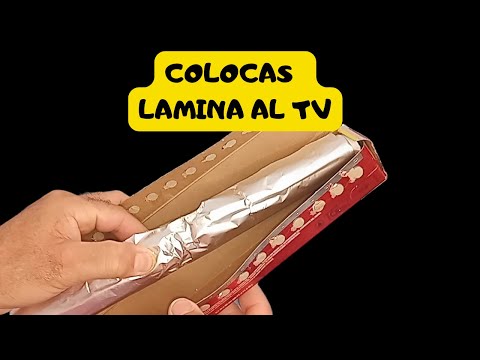 COLOCAS una lamina! en el Televisor y ABRE todos los canales GRATIS En la TV.