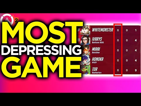 Top 500 Players Uninstall After Losing With 0 Elims! - Overwatch 2