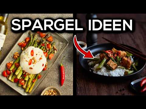 3x Überraschend einfach: Grüner Spargel in der Pfanne