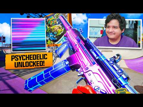Unlocked *NEW* SPEED LINES CAMO in Black Ops 6... Unique! (BO6 COD Toons Event Fast Finish)