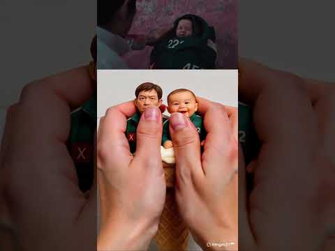 REVERSE Unboxing Ice Cream Squid Game #brainrot #squidgame
