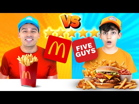 McDonald’s vs. Five Guys: The Ultimate Delivery Food Champion!