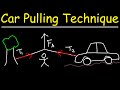 Tension Forces and Friction Concepts