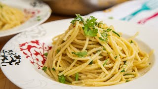 I Tried Authentic Italian Aglio E Olio from Vincenzo’s Plate