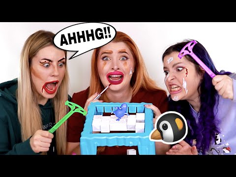 PINGUIN MAKEUP CHALLENGE 😡🐧 Wir haben Streit…