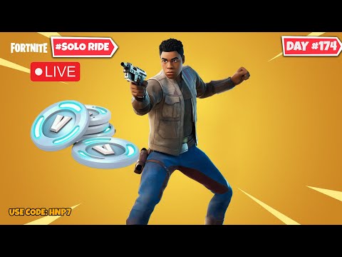 🔴 LIVE •   Fortnite Chapter 5  | Solo Ride | No Commentary | HUNT N PLAY| Live