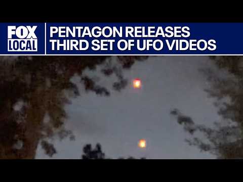 Pentagon releases third batch of declassified UFO files
