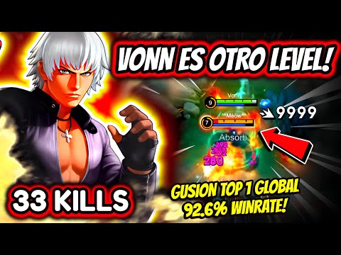 ¡LOS ENEMIGOS LO ACUSAN DE HACKER! GUSION TOP 1 GLOBAL 92.6% WINRATE! | MOBILE LEGENDS