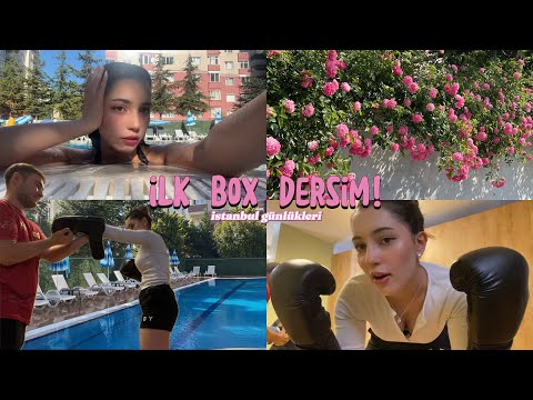 İlk defa box dersine gittim! | İstanbul günlükleri ❤️