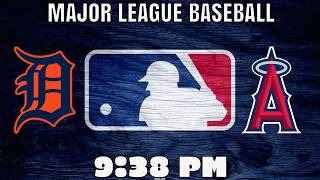 MLB BASEBALL TIGERS VS ANGELS *SCOREBOARD*