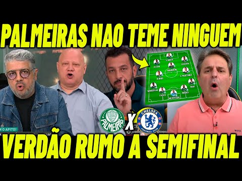NUNCA DUVIDE DO PALMEIRAS! PALMEIRAS VAI MOSTRAR SUA FORÇA CONTRA O CHELSEA NO MNUNDIAL!