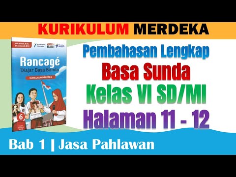 Basa Sunda Kelas 6 Halaman 11-12 Kurikulum Merdeka | Kecap Wancahan