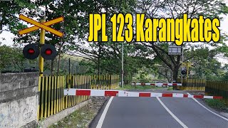 Perlintasan KA KarangKates dan pemandangan eksotisnya