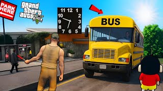 GTA 5 : Upgrading FRANKLIN'S HOUSE to a BUS Station || JSS GAMER || (GTA 5 Mods) 