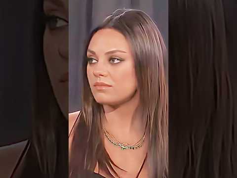 Mila Kunis speaks candidly about her  views#interview #star #MilaKunis #shorts #JimmyKimmel