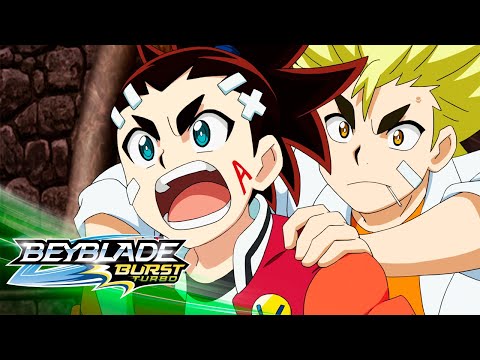 BEYBLADE BURST TURBO | Ép.34 Le secret des Toupies fusionnées ! | Ép.35 Turbo Spryzen