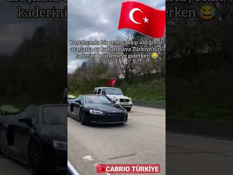 TÜRKİYE CENNET | Audi R8 V10 Spyder #mclaren #mercedes #G63 #Cabrio #ferrari #ADAM #TÜRKİYE #ALMANYA