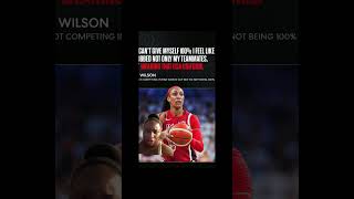 Hopefully you enough clarity to explain why Aja Wilson didn't play in Fiba if not who cares #explore