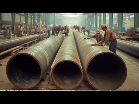 Exploring Steel Making and the Largest Steel Pipe Manufacturing Process #3